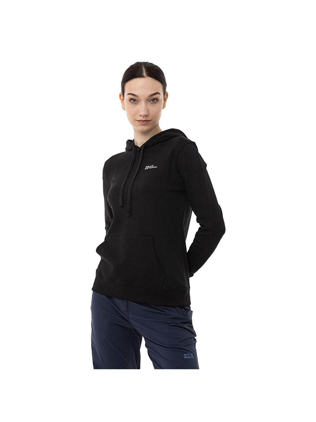 Alice Hoody Kadın Siyah Sweatshirt-10