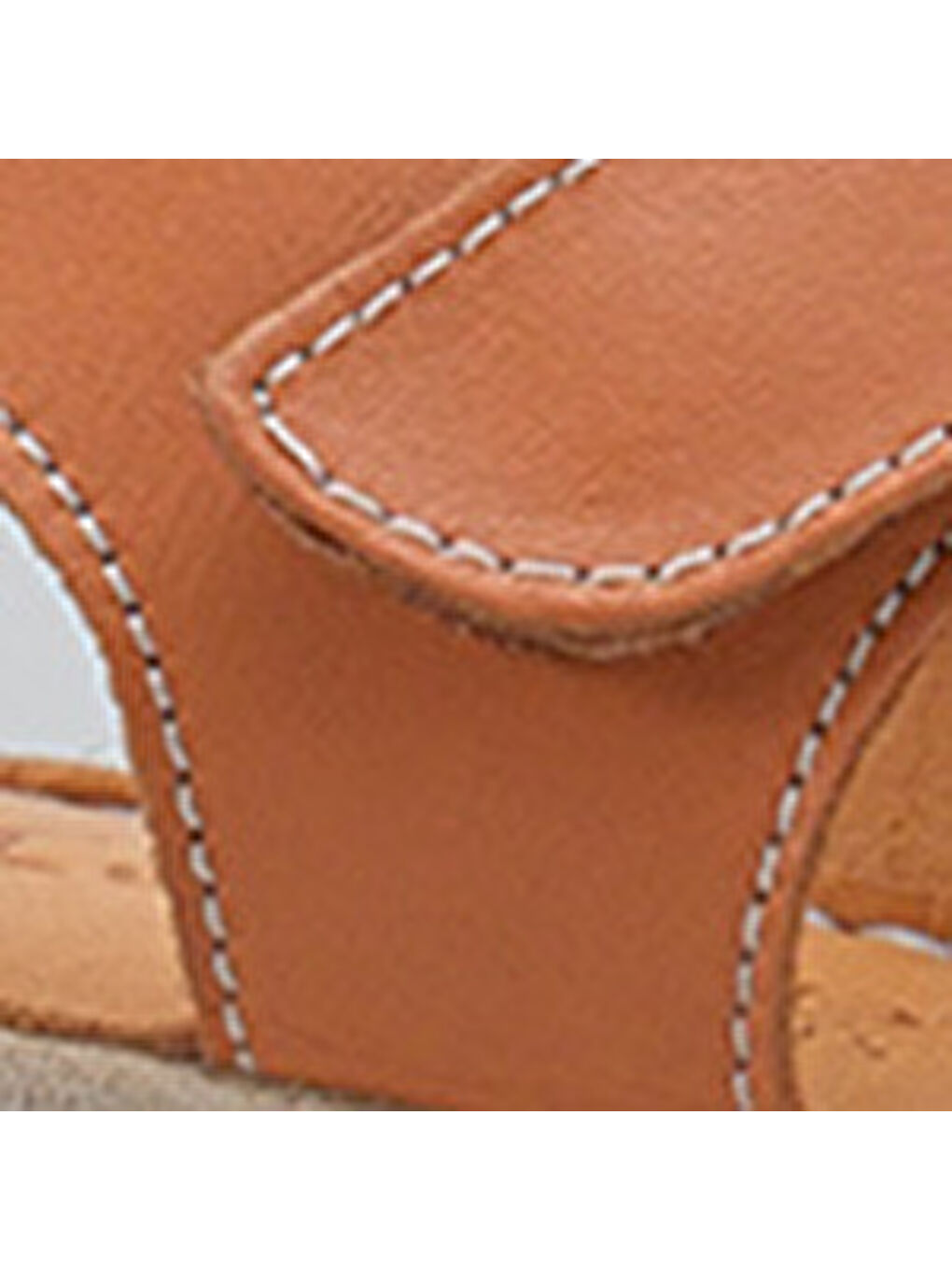 Kahverengi Corrinne Hakiki Deri Soft Konfor Kadın Sandalet-6