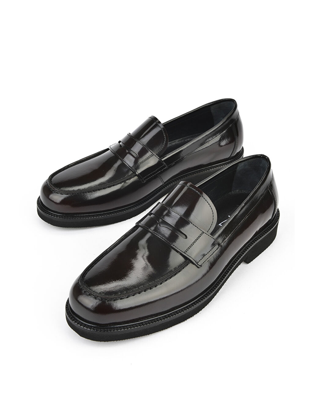 Erkek Hakiki Deri Ayakkabı 151145Z144 Bordo-4