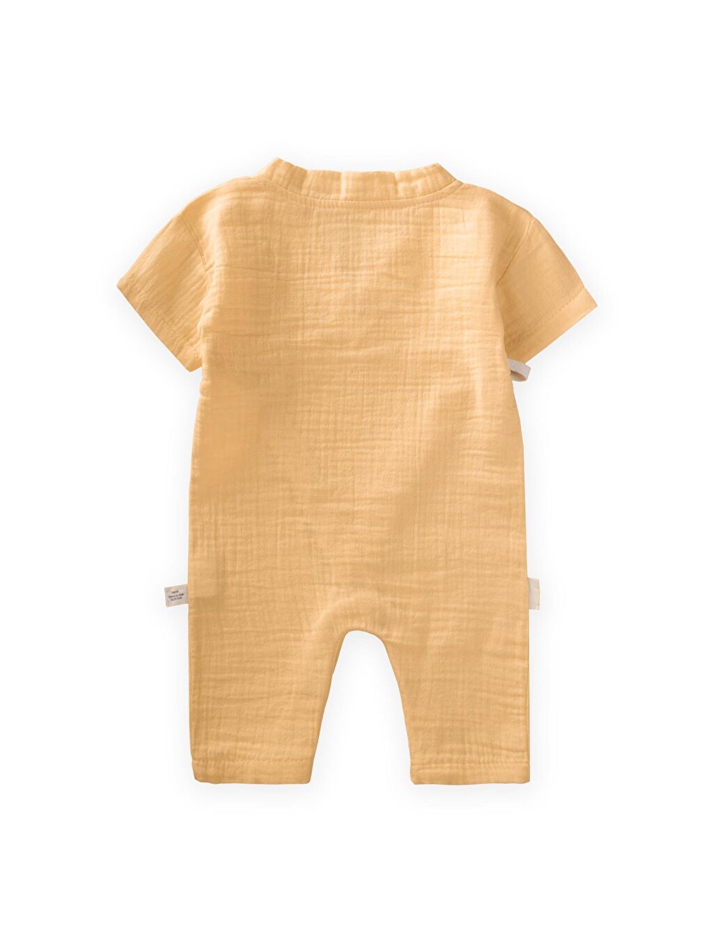Sarı Kız Çocuk Müslin Tulum-1
