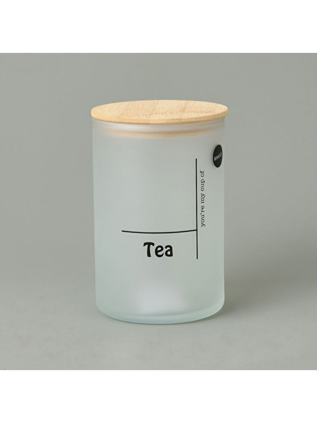 RAKLE Renksiz Daily Jar Tea Kavanoz - Şeffaf - 1050 ml