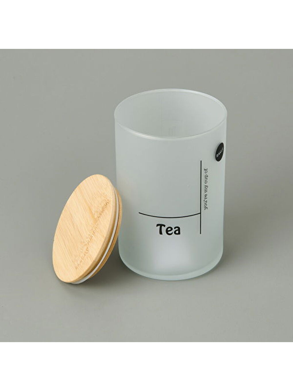 RAKLE Renksiz Daily Jar Tea Kavanoz - Şeffaf - 1050 ml - 3