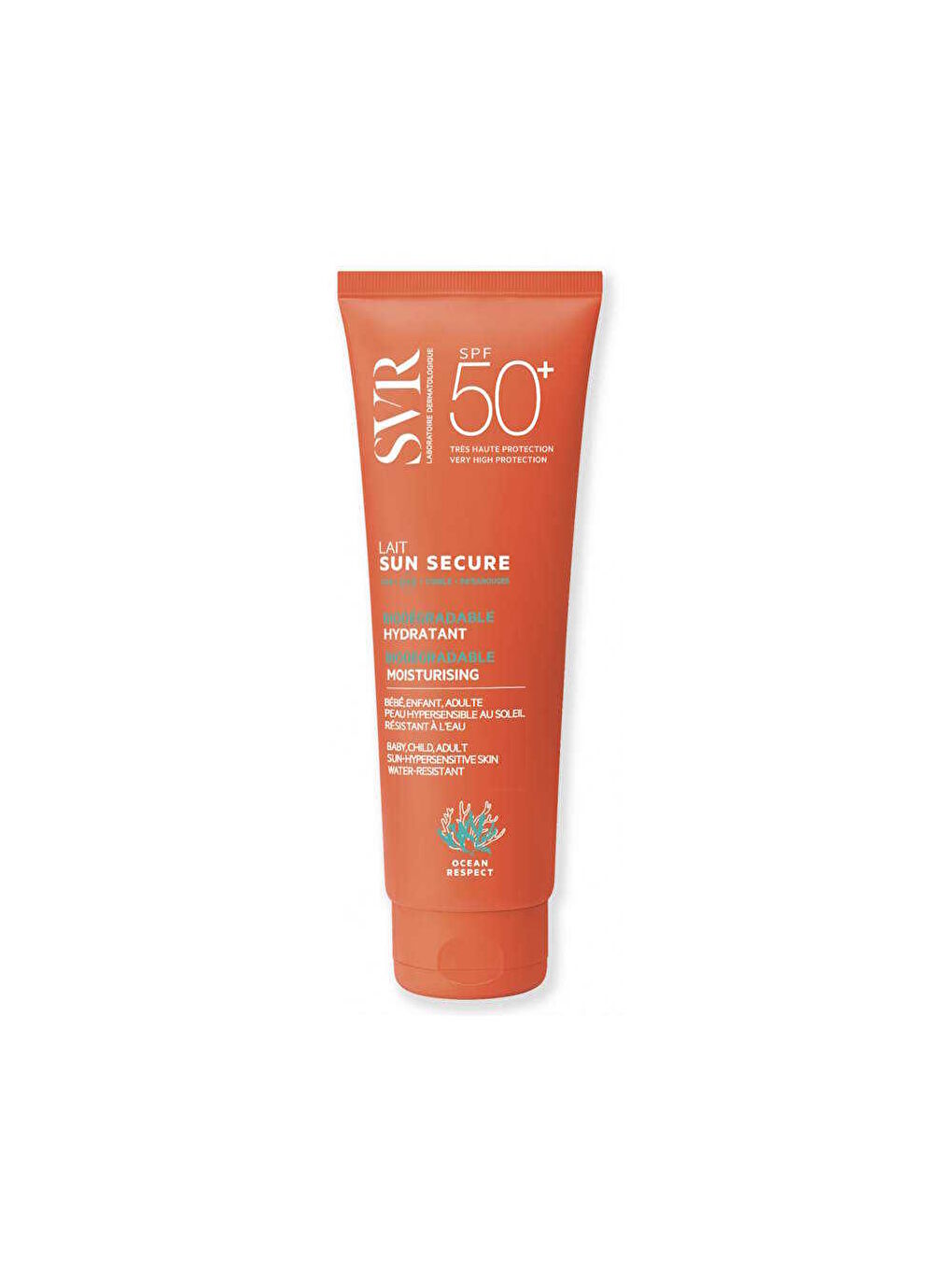 SVR Sun Secure Lait Bebek Çocuk ve Yetişkinler İçin Güneş Koruyucu SPF50+ 250ml