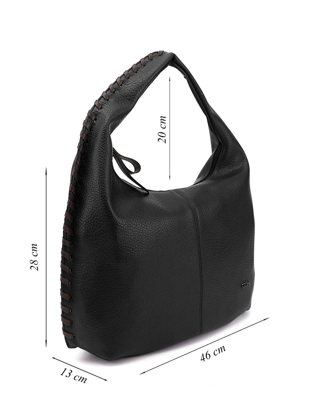 Siyah Kadın SİYAH-KAHVERENGİ Omuz Çantası-1