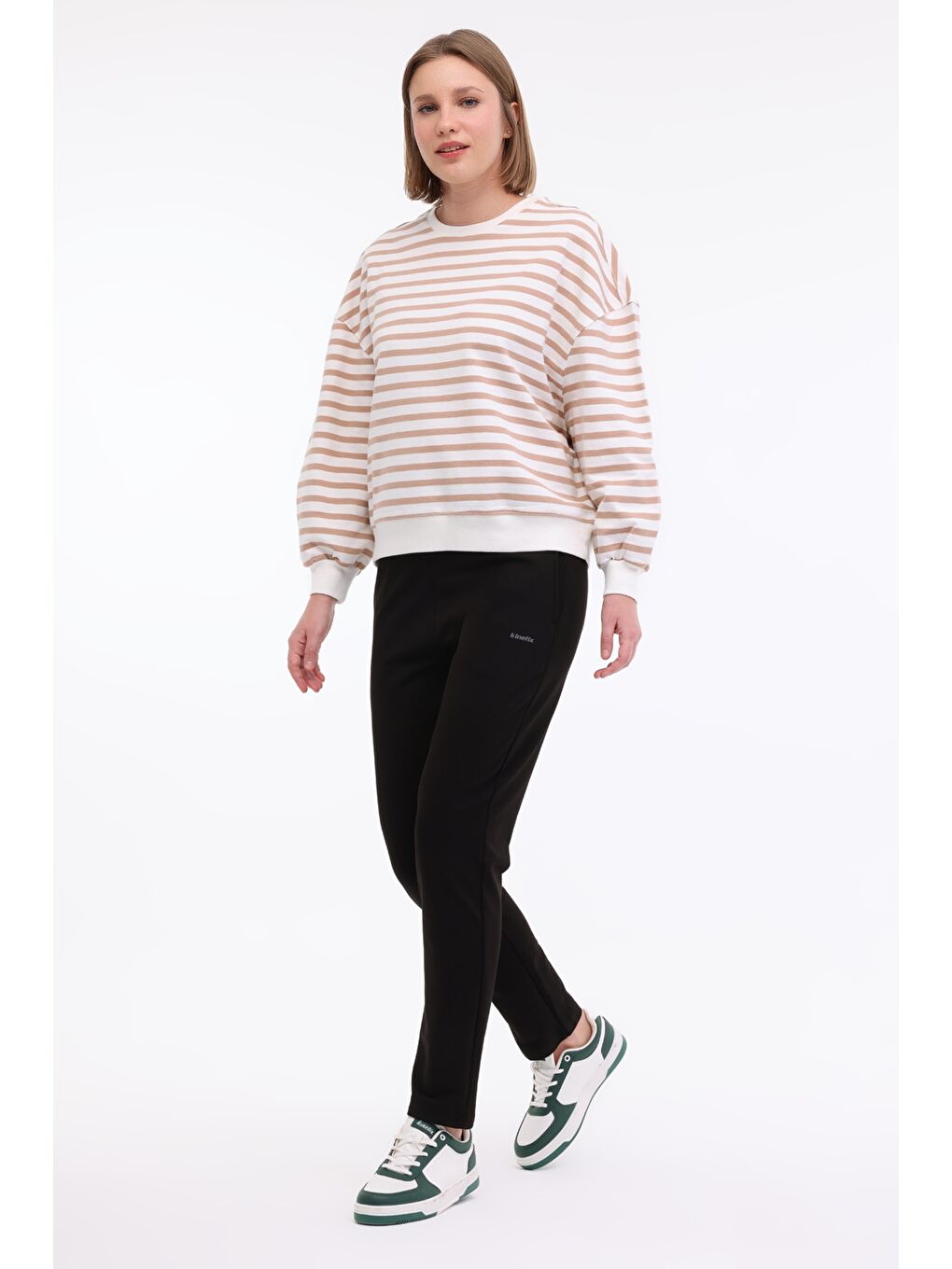 WB TRACK PNT 22SN84 5FX Siyah Kadın Eşofman Altı-2