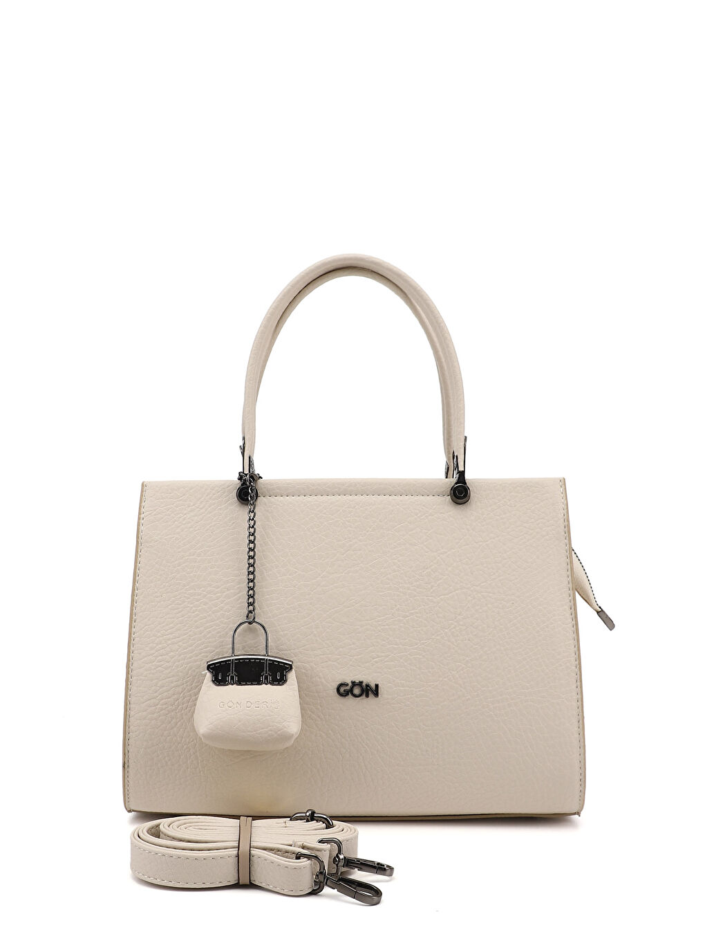 Bej Kadın YENİ BEJ Uzun Askılı El Ve Omuz Çantası