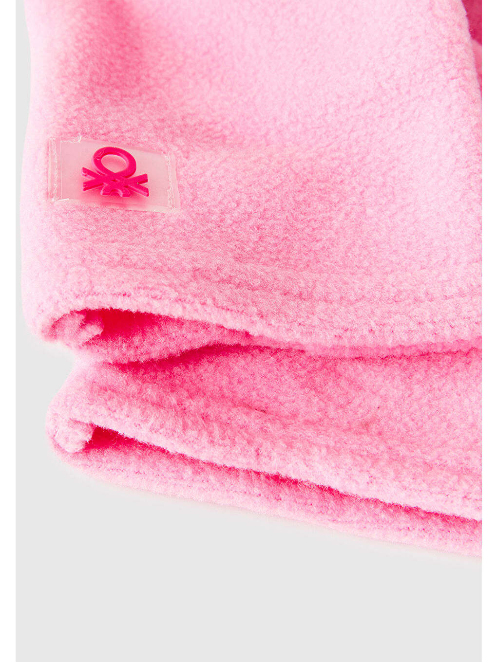 Kız Çocuk Pembe Logo Detaylı  Eldiven-2