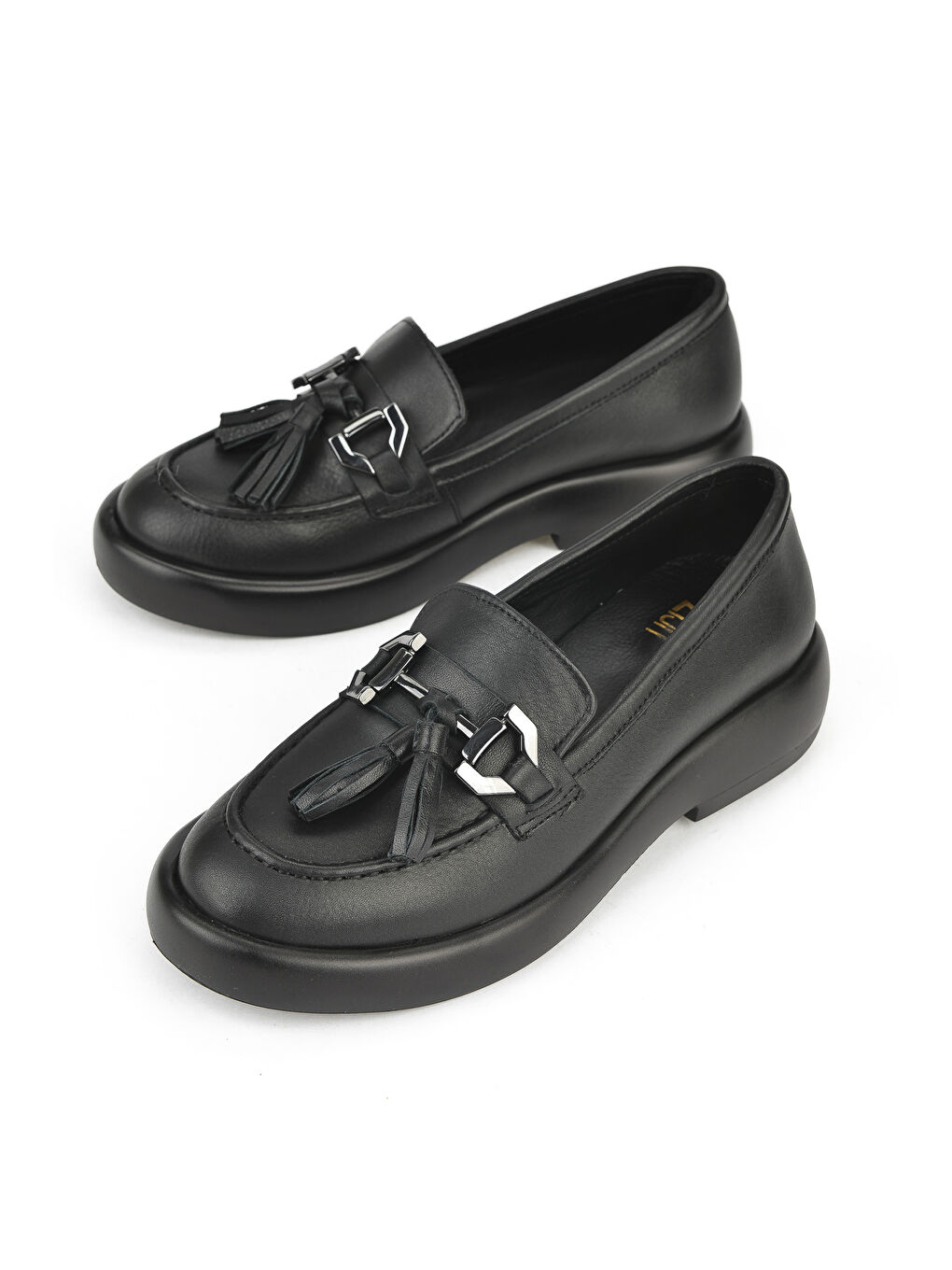 Kadın Hakiki Deri Ayakkabı 1531050Z26102309K Siyah-4