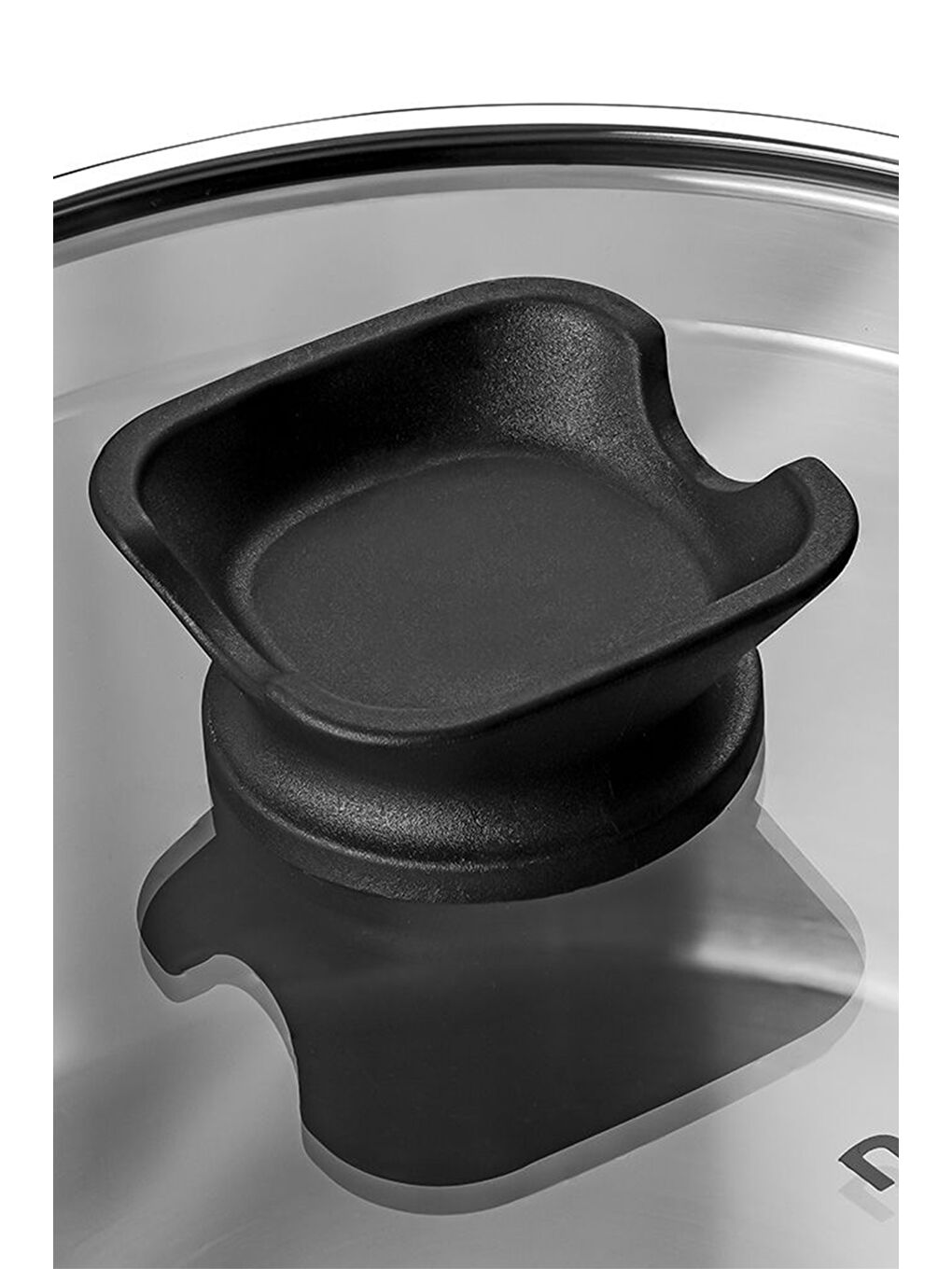 Gri Napoli 22 Cm Paslanmaz Çelik Süzgeç Kapaklı Derin Tencere-5