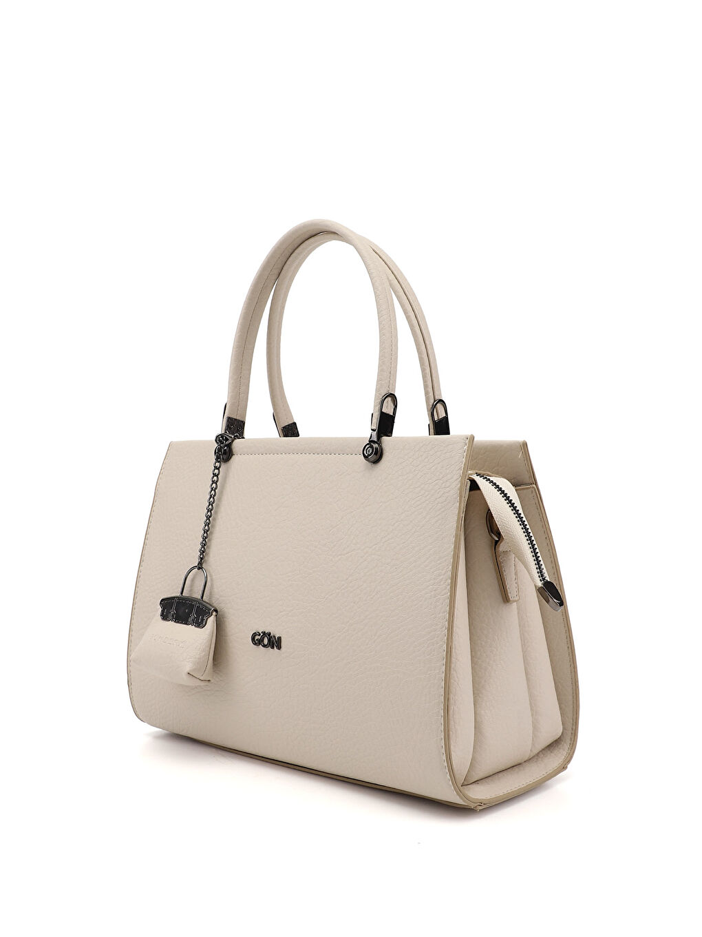 Bej Kadın YENİ BEJ Uzun Askılı El Ve Omuz Çantası-2