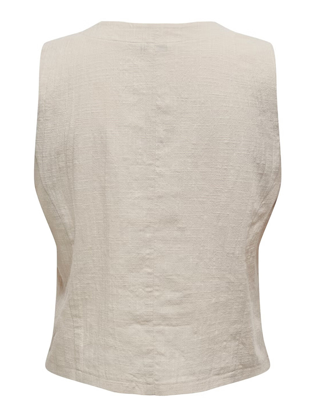 Bej Onltizana % 100 Pamuk Regular Fit V Yaka Yelek 15337097-5