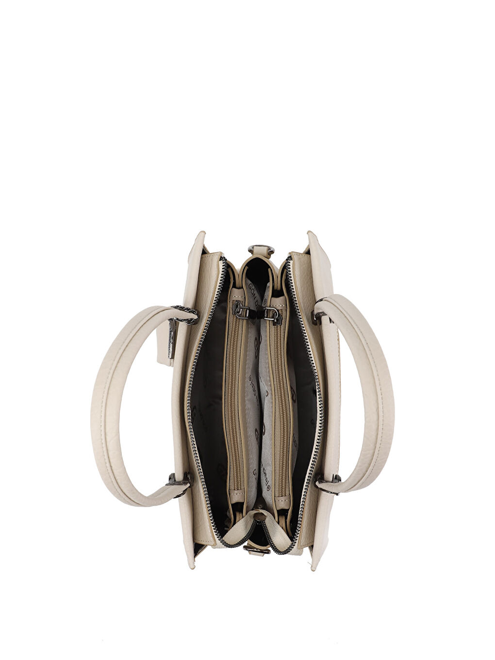 Bej Kadın YENİ BEJ Uzun Askılı El Ve Omuz Çantası-4