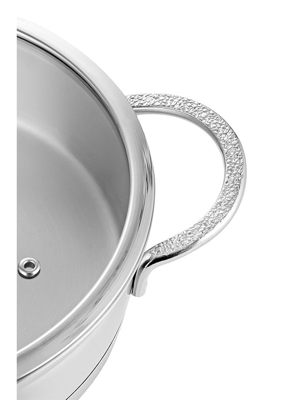 Gri Silver Mat Trend Sığ Tencere 26 Cm Gümüş-2