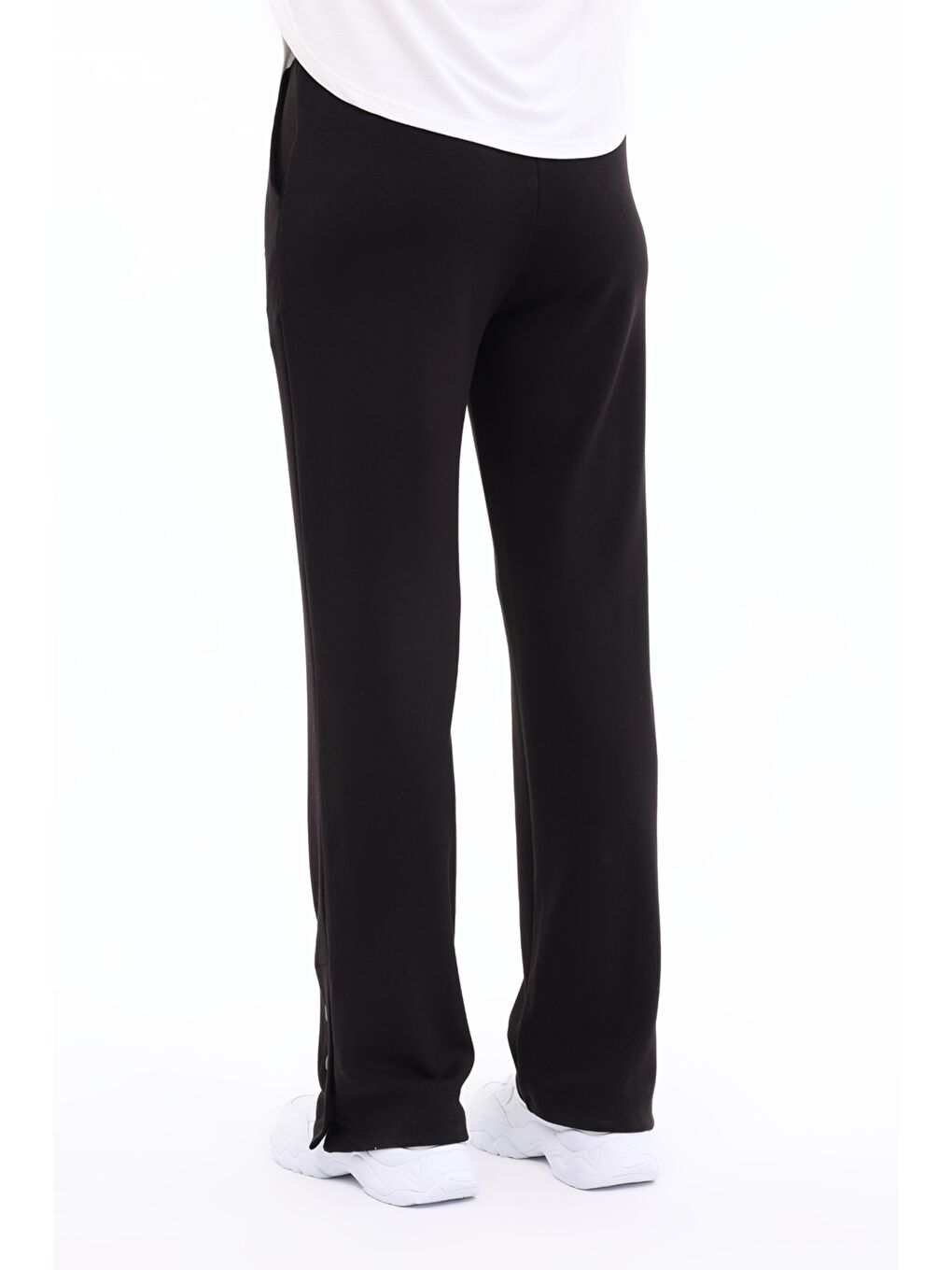 W-ANDROMEDA WIDE LEG 5FX Siyah Kadın Eşofman Altı-1