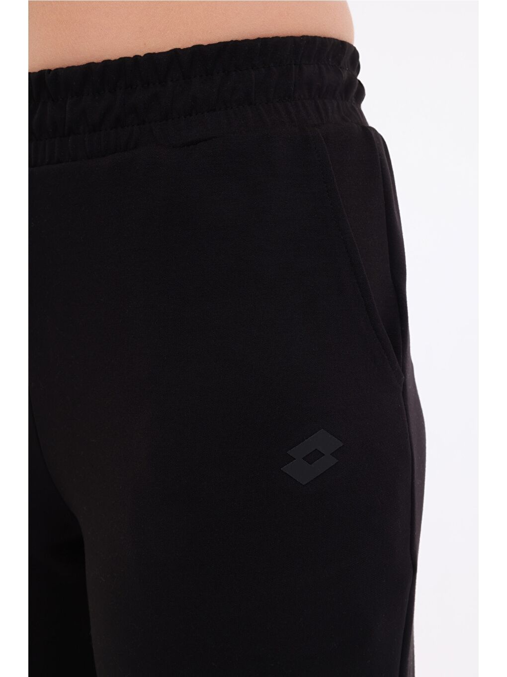 W-ANDROMEDA WIDE LEG 5FX Siyah Kadın Eşofman Altı-3