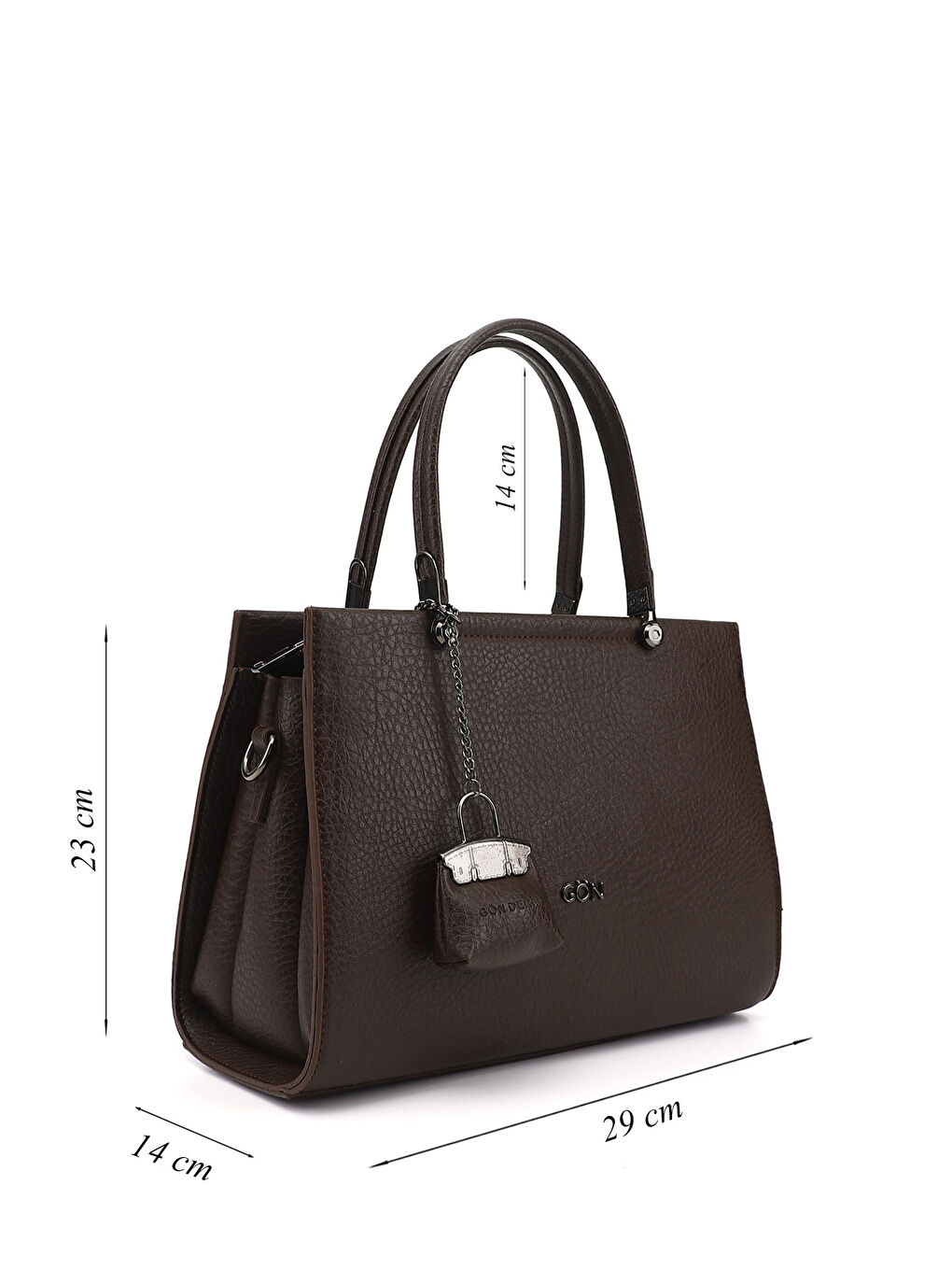 Kahverengi Kadın KAHVERENGİ Uzun Askılı El Ve Omuz Çantası-1