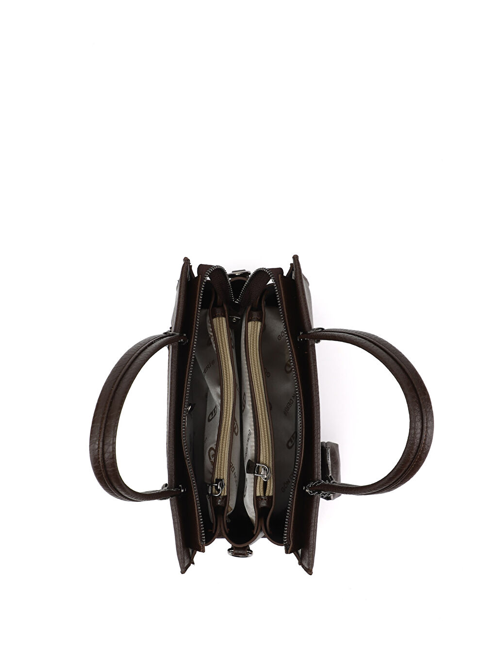 Kahverengi Kadın KAHVERENGİ Uzun Askılı El Ve Omuz Çantası-4