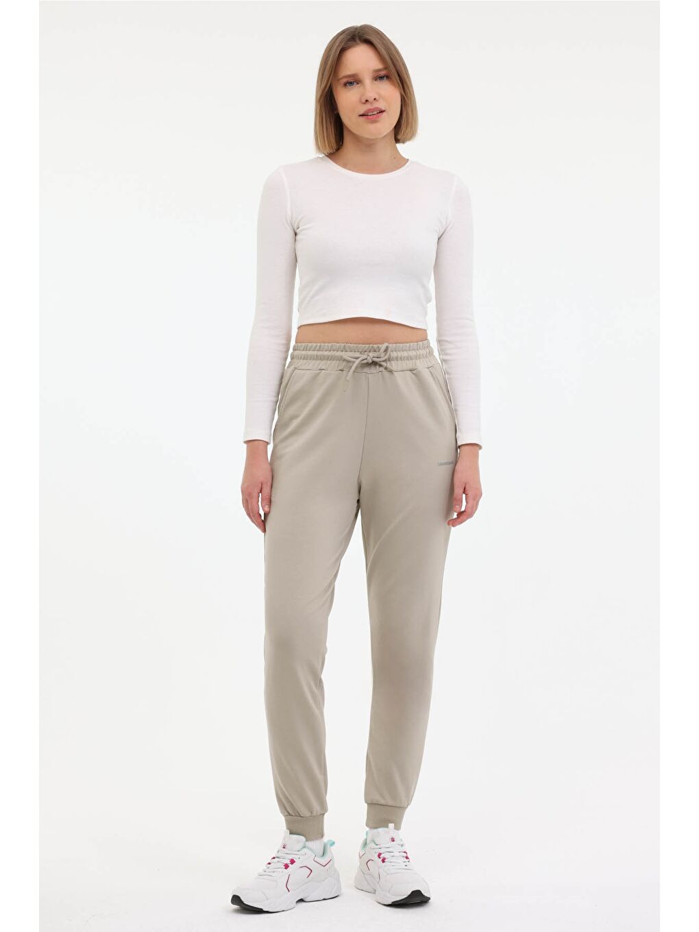 WB JOGGER 22CT133 5FX Haki Kadın Eşofman Altı-2