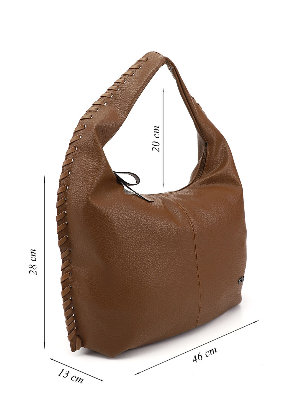 Kahverengi Kadın TABA KAHVE MEL. Omuz Çantası-1