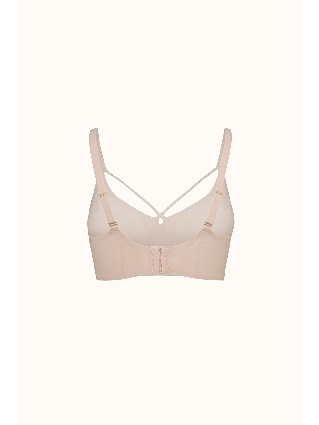 Balensiz Dikişsiz Lazer Kesim Pedli Sütyen Cc426 Pembe-2