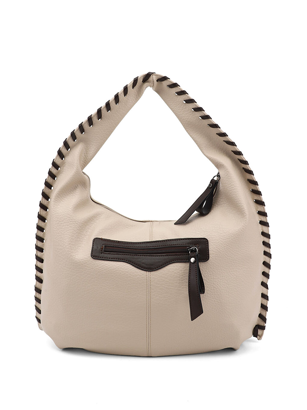 Bej Kadın YENİ BEJ Omuz Çantası-3