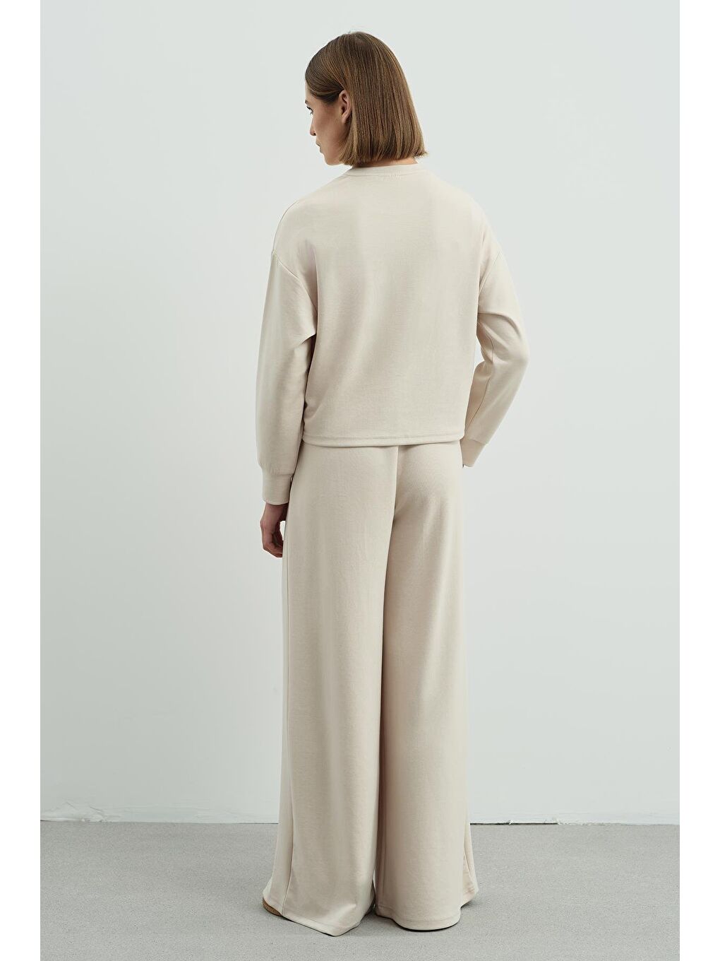 Pure Touch Basic Sweatshirt Bej-7