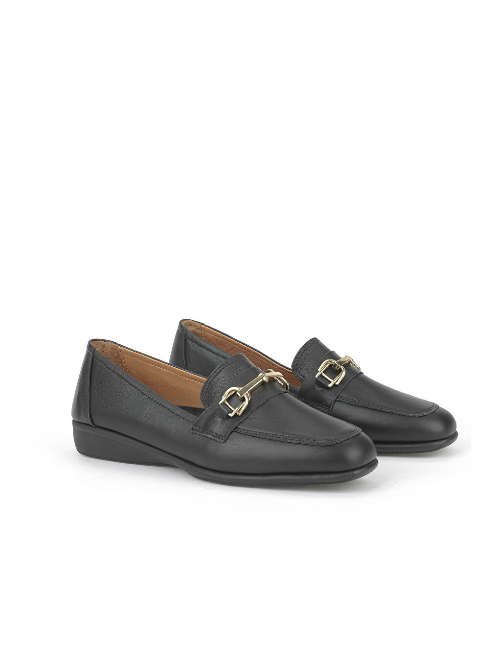 Kadın Hakiki Deri Ayakkabı 1531050Z26142202K Siyah-1