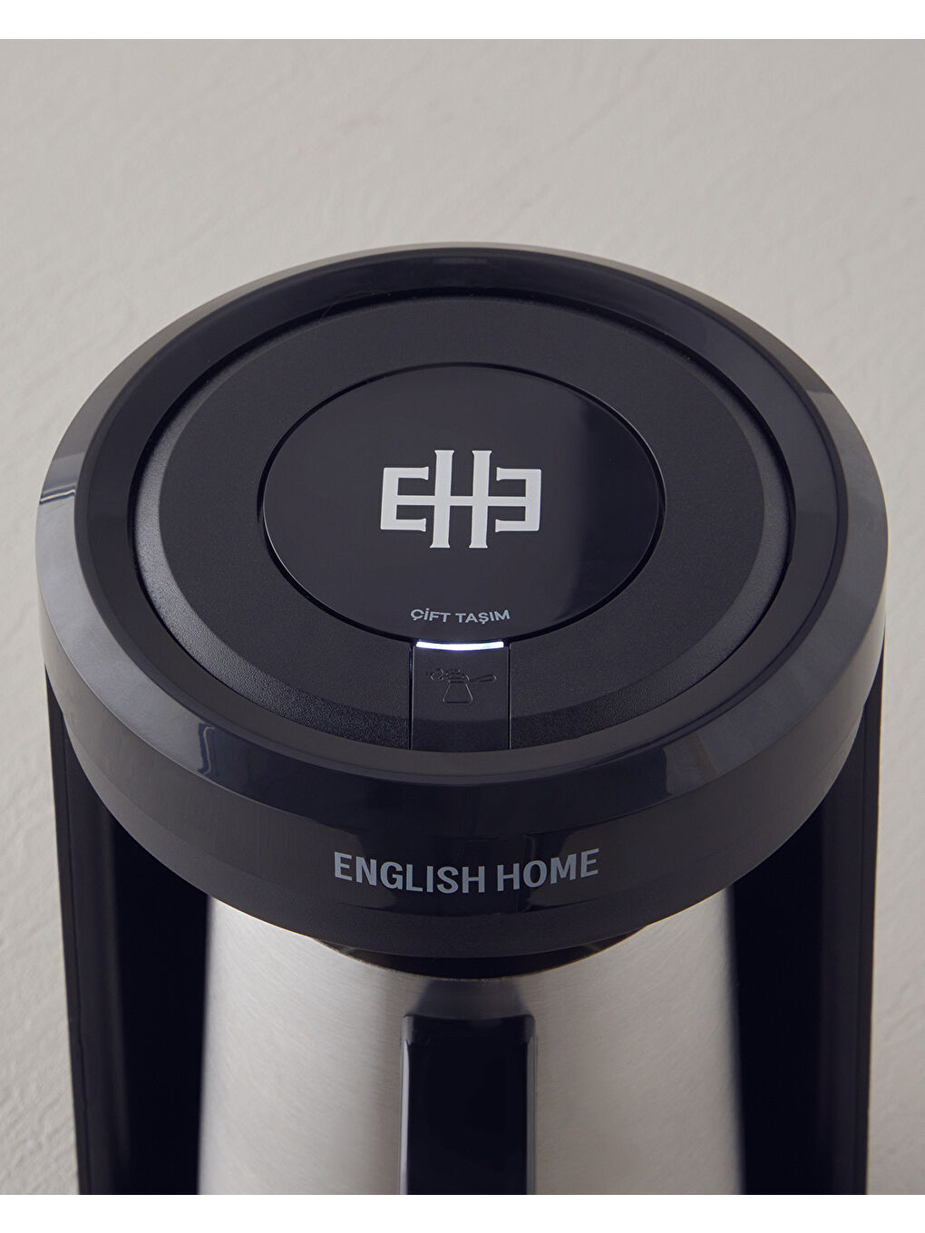 TKM 6001 Çelik Cezve Çift Taşım Türk Kahvesi Makinesi Siyah-Krom-4