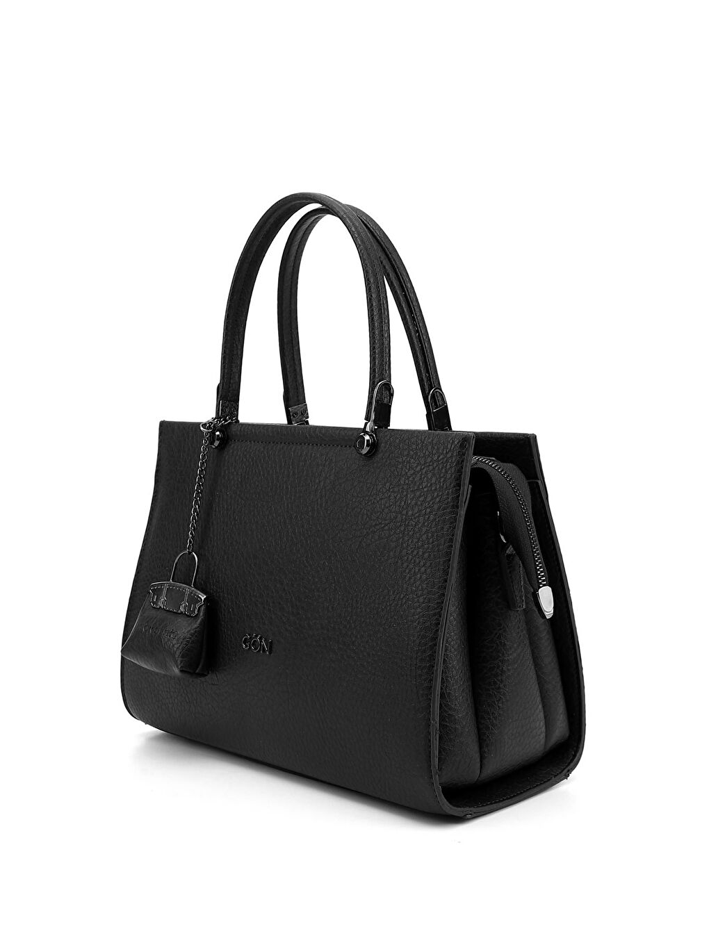 Siyah Kadın SİYAH Uzun Askılı El Ve Omuz Çantası-2