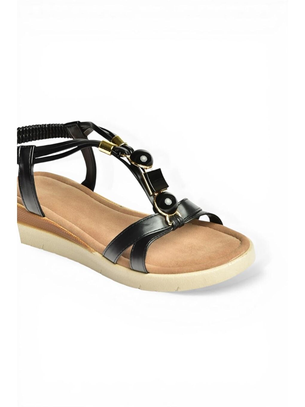 Siyah Kadın Sandalet Y274801509-2