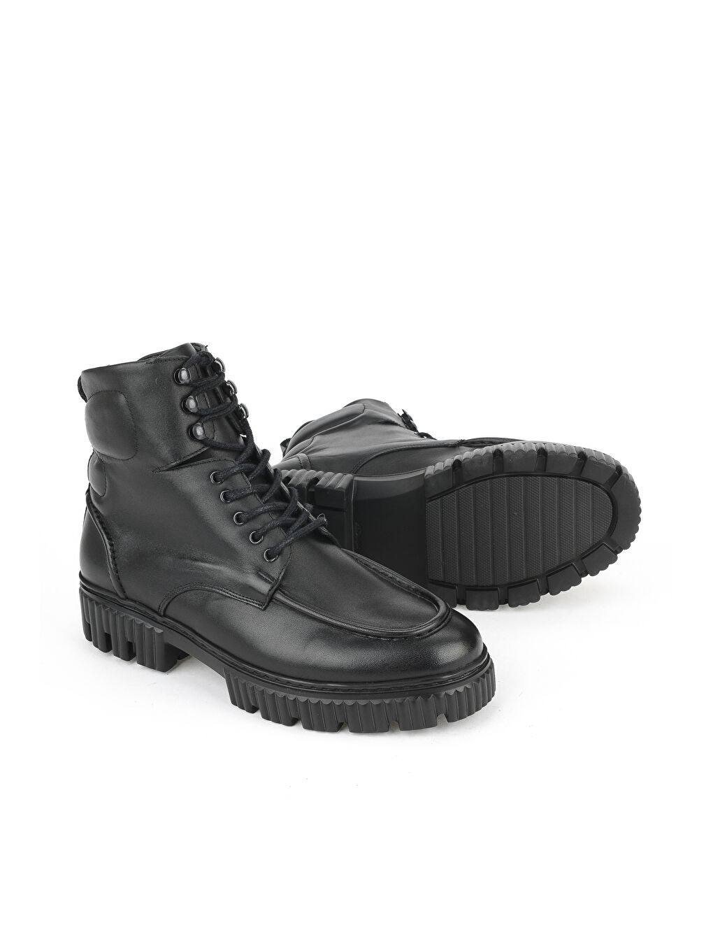 Erkek Hakiki Deri Bot 1531043Z54063 Siyah-3