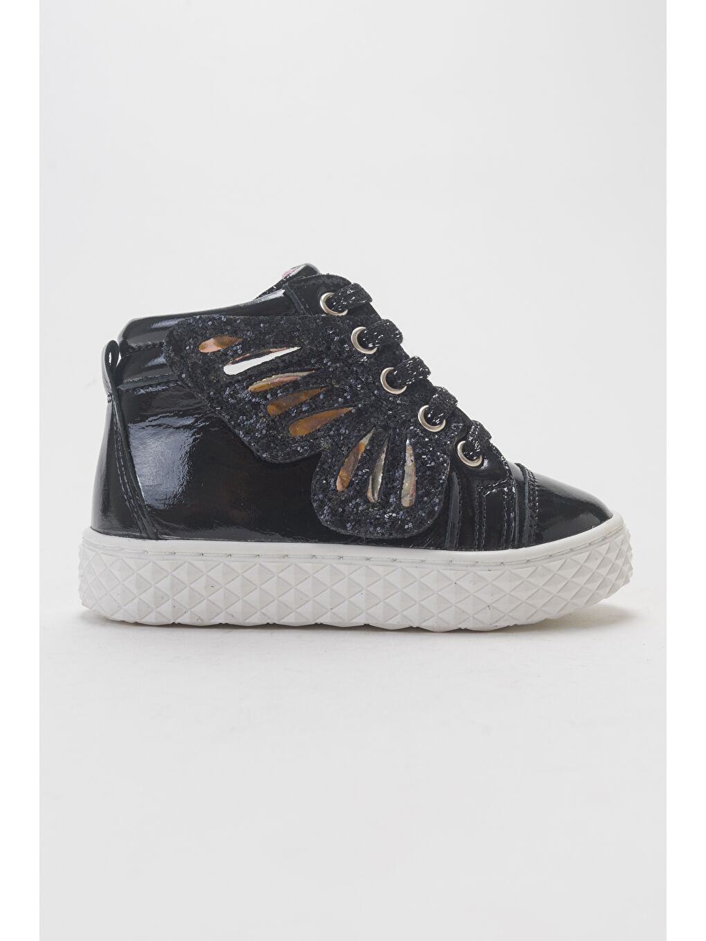 Kız Çocuk Siyah Hakiki Deri Suya Dayanıklı Anatomik İlk Adım Bot-3