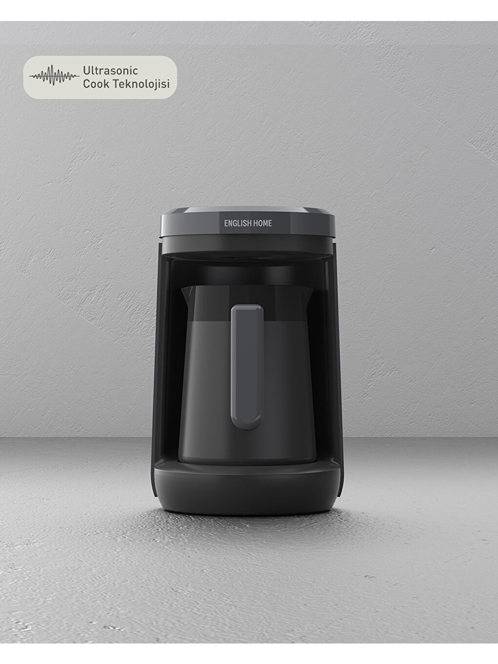 TKM 6011 Sütlü Türk Kahvesi Makinesi 320 ml Antrasit-1