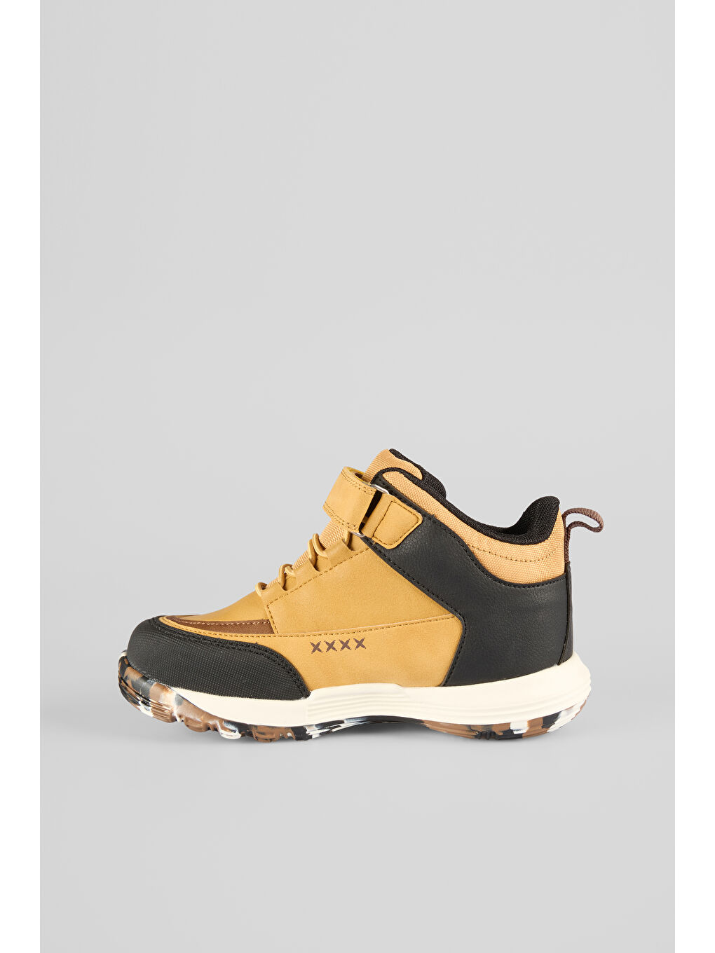 Kahverengi Altay Desenli Erkek Çocuk Camel Bot-1