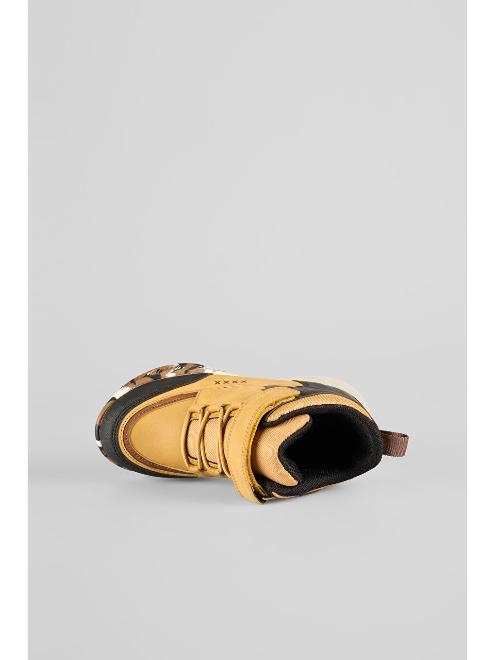 Kahverengi Altay Desenli Erkek Çocuk Camel Bot-2