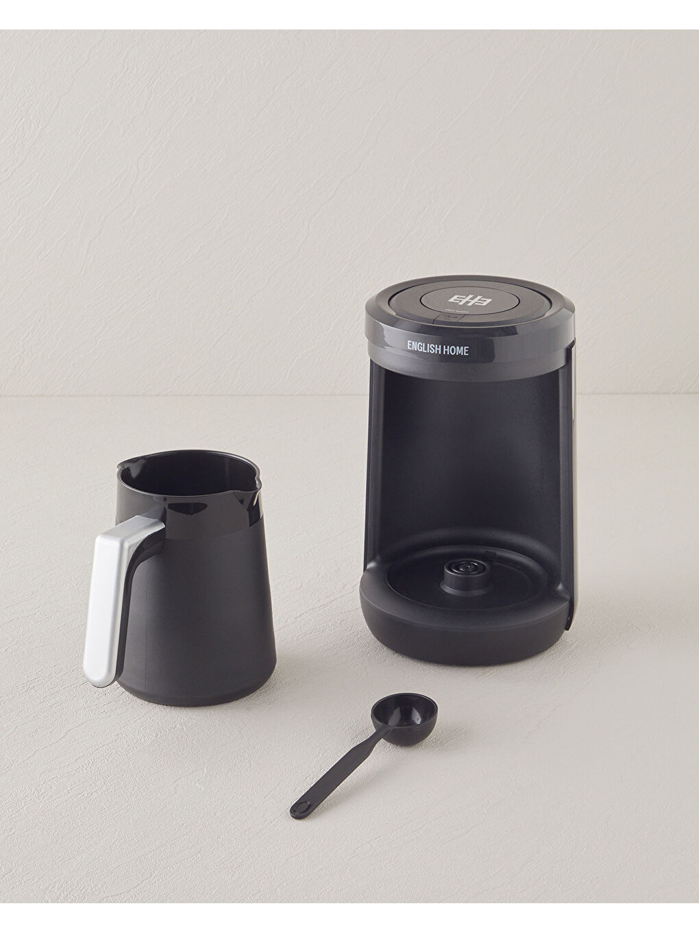 TKM 6002 Çift Taşım Türk Kahvesi Makinesi Siyah-Krom-2