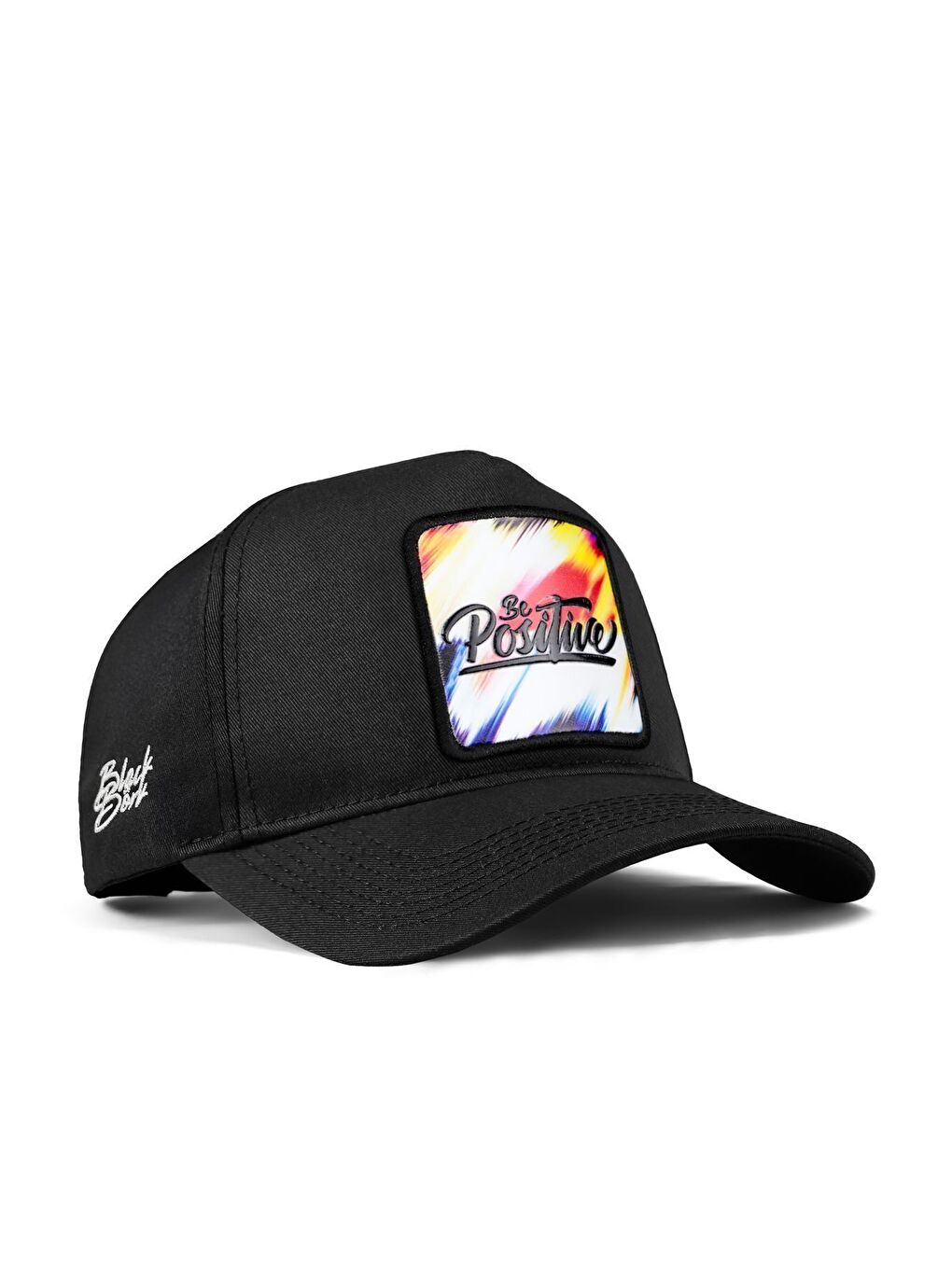 Positive Logolu Siyah Beyzbol Şapka