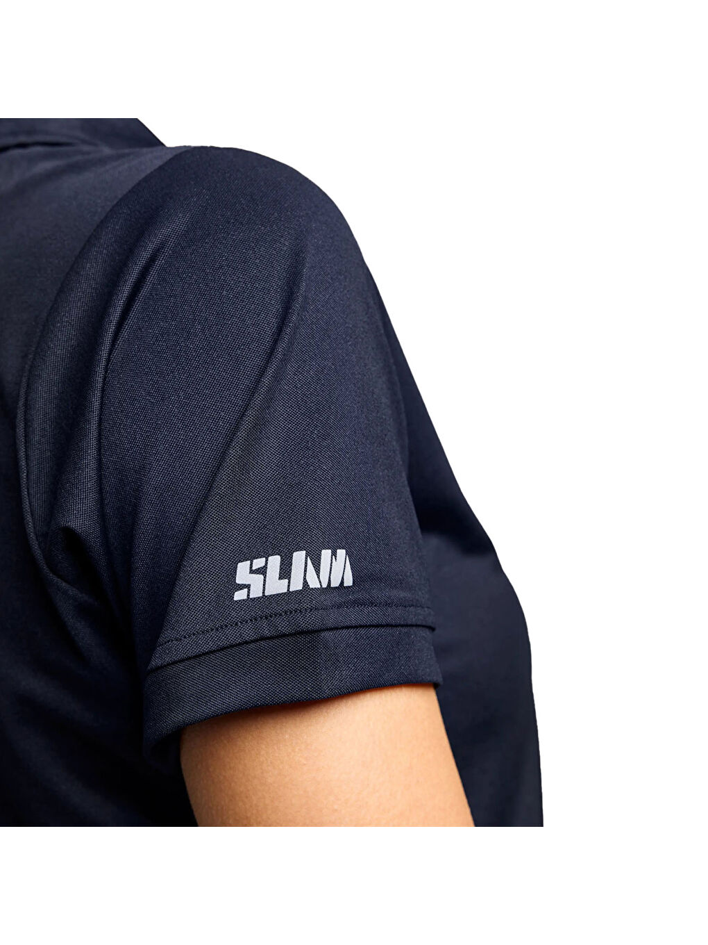 Lacivert Ws Tech Pique Polo Kadın Mavi Tişört-8