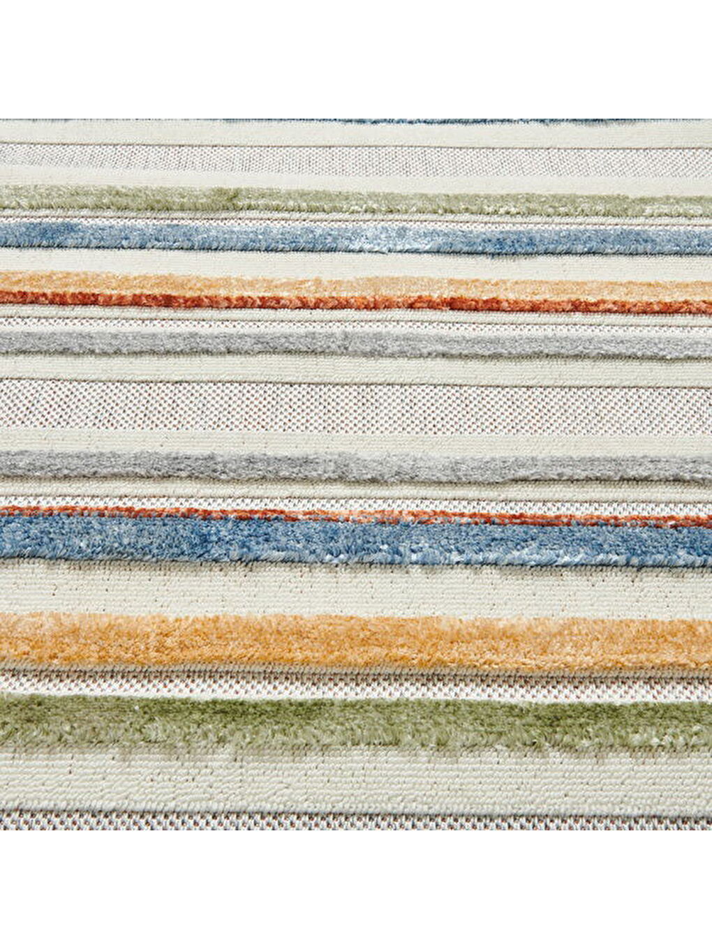 Soft Opia Halı - Beyaz - 80x150 cm-1