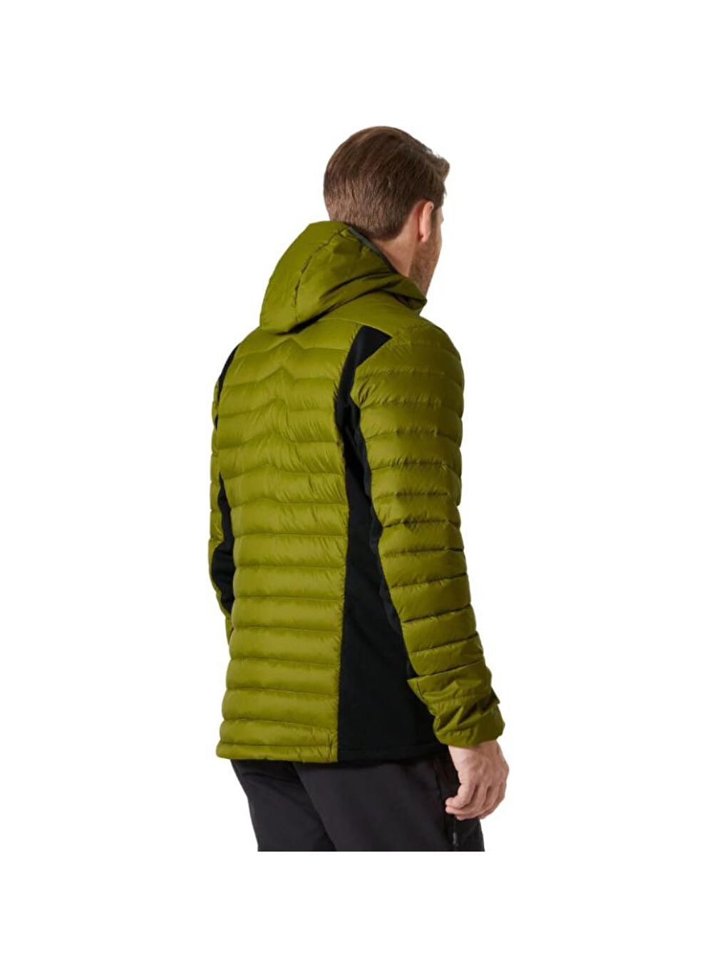 Helly Hansen Yeşil Verglas Hooded Down Hybrid Insulator Jacket Erkek Mont HHA.63007.461 Yeşil - 1