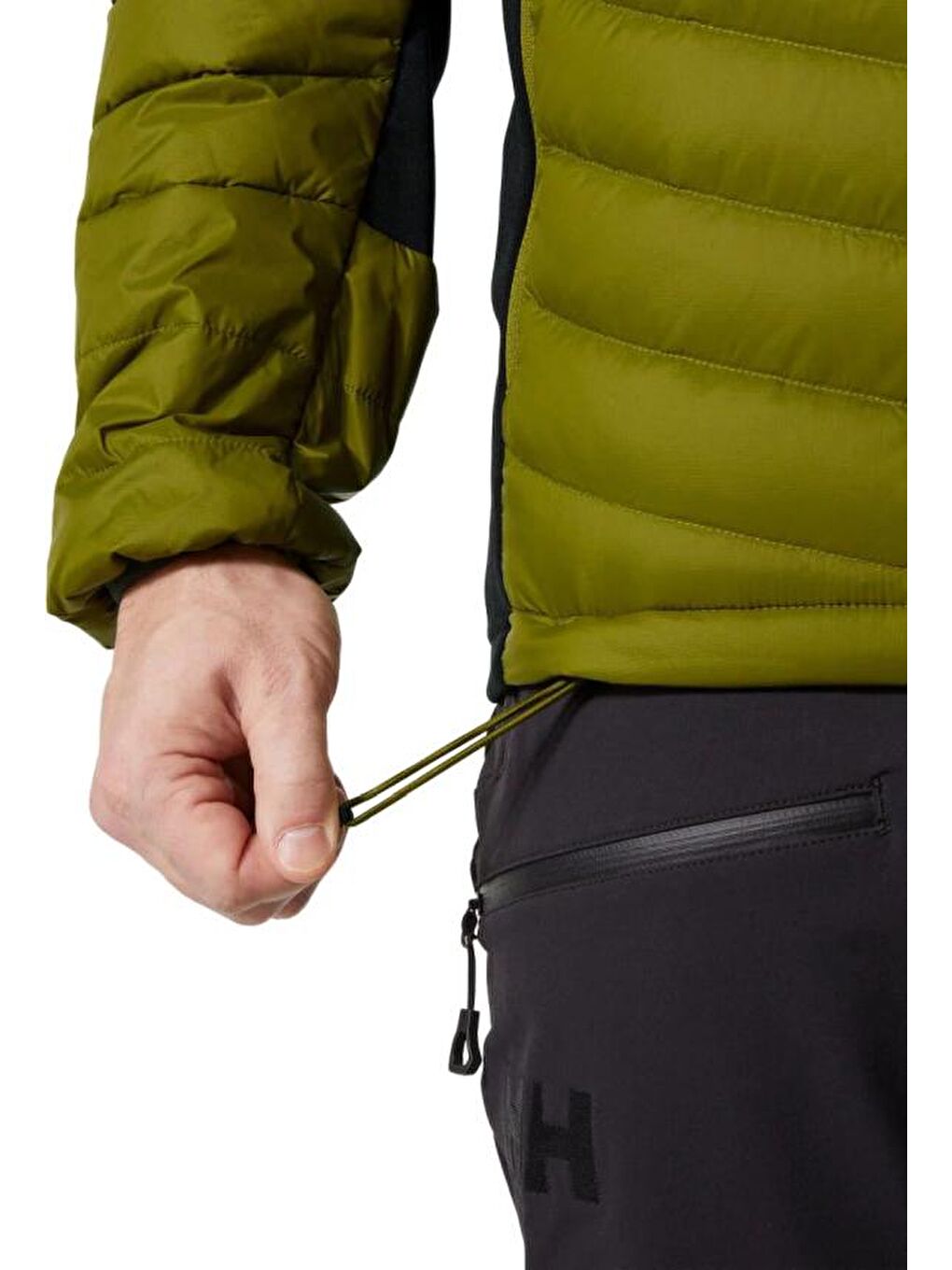 Helly Hansen Yeşil Verglas Hooded Down Hybrid Insulator Jacket Erkek Mont HHA.63007.461 Yeşil - 3