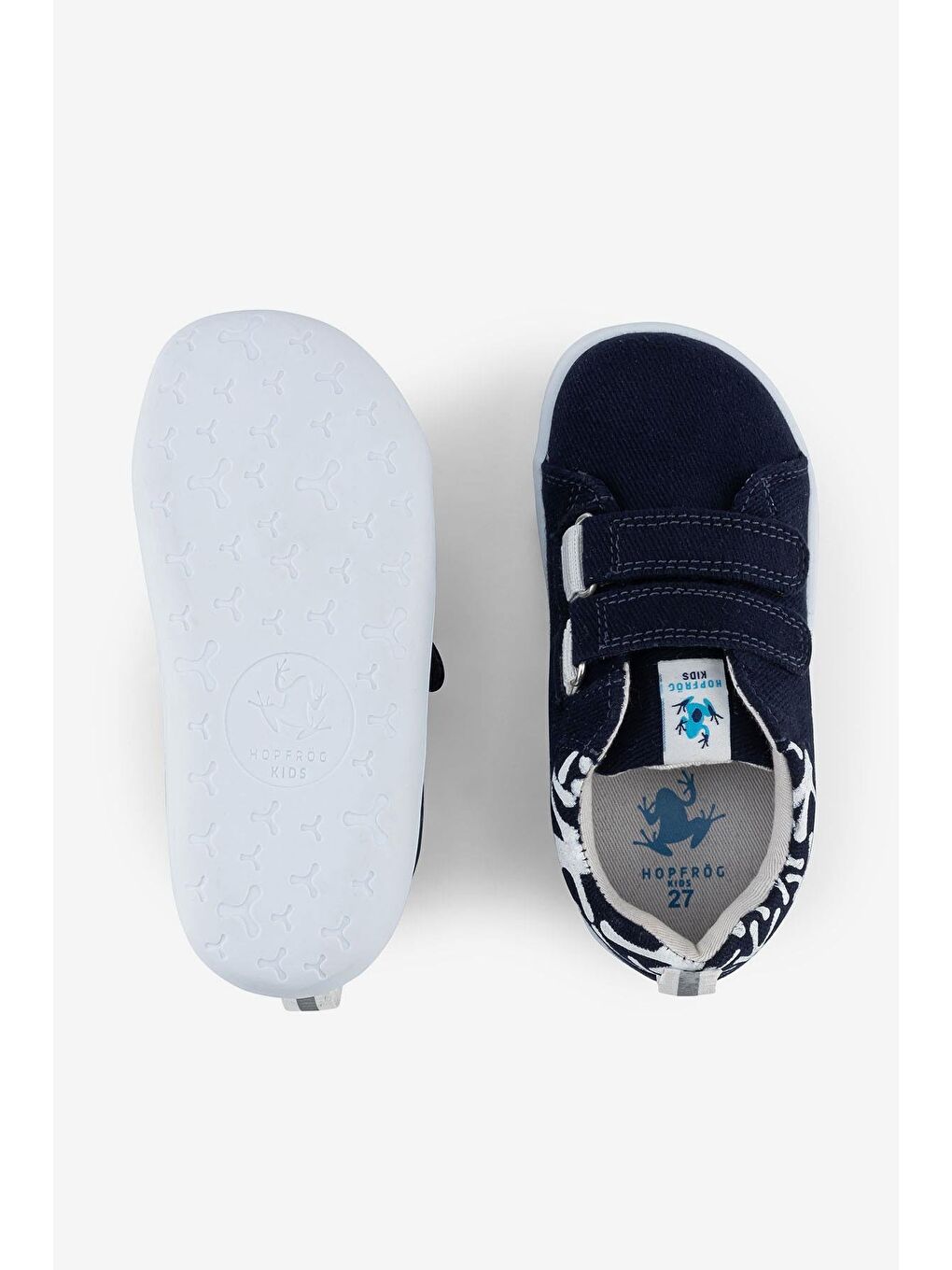 Smart Walker Recycled Canvas Eco Lacivert Barefoot Çocuk Ayakkabı-5