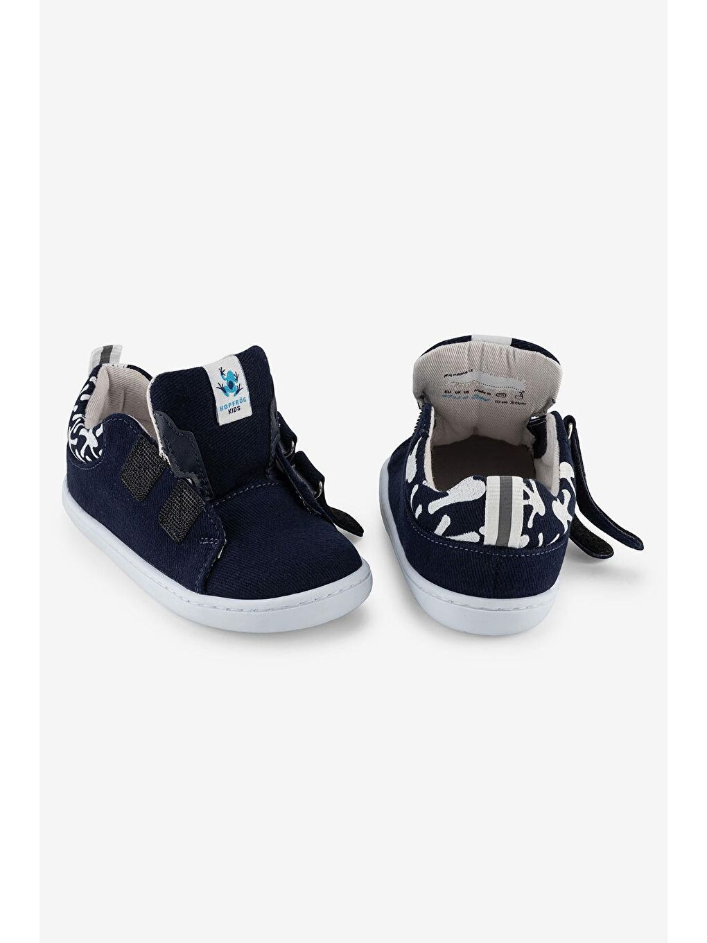 Smart Walker Recycled Canvas Eco Lacivert Barefoot Çocuk Ayakkabı-7