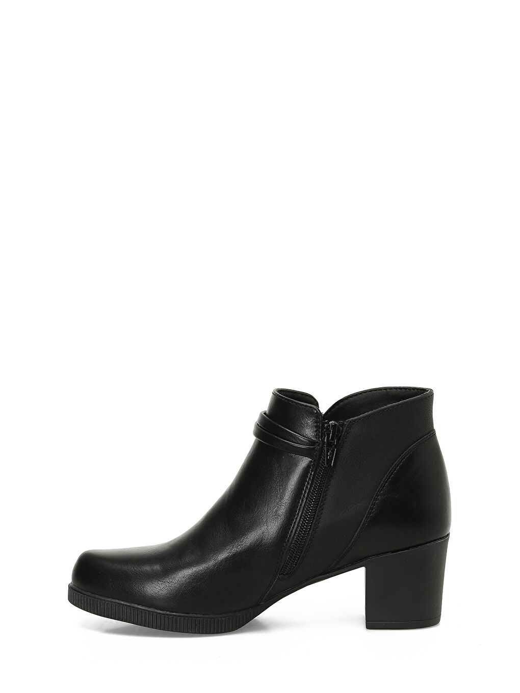 165082.Z4PR Siyah Kadın Topuklu Bot-2