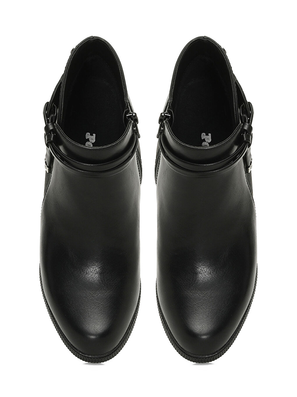 165082.Z4PR Siyah Kadın Topuklu Bot-3