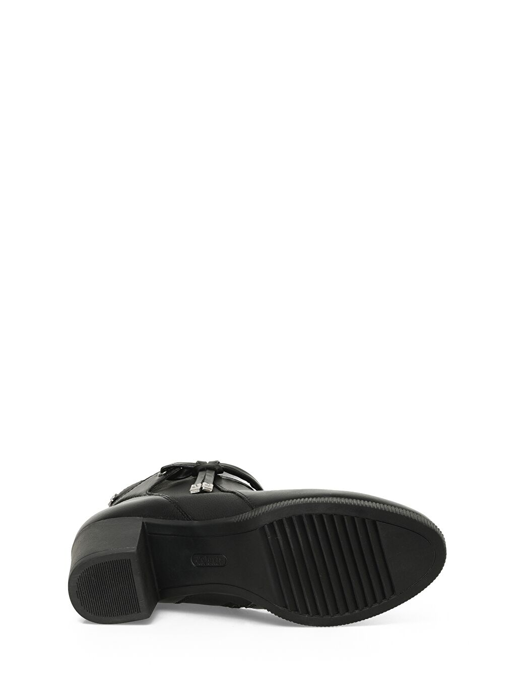 165082.Z4PR Siyah Kadın Topuklu Bot-5