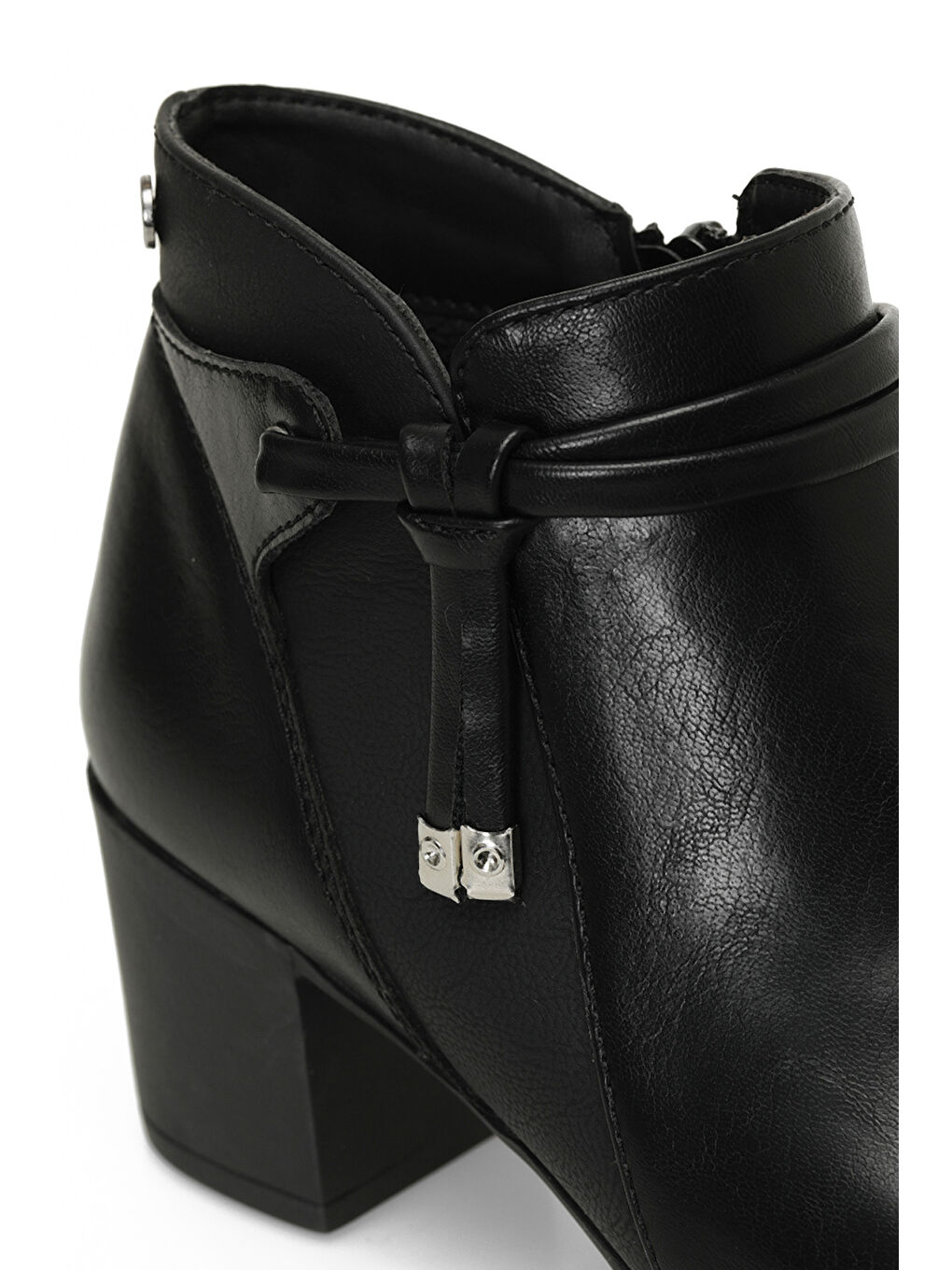 165082.Z4PR Siyah Kadın Topuklu Bot-6