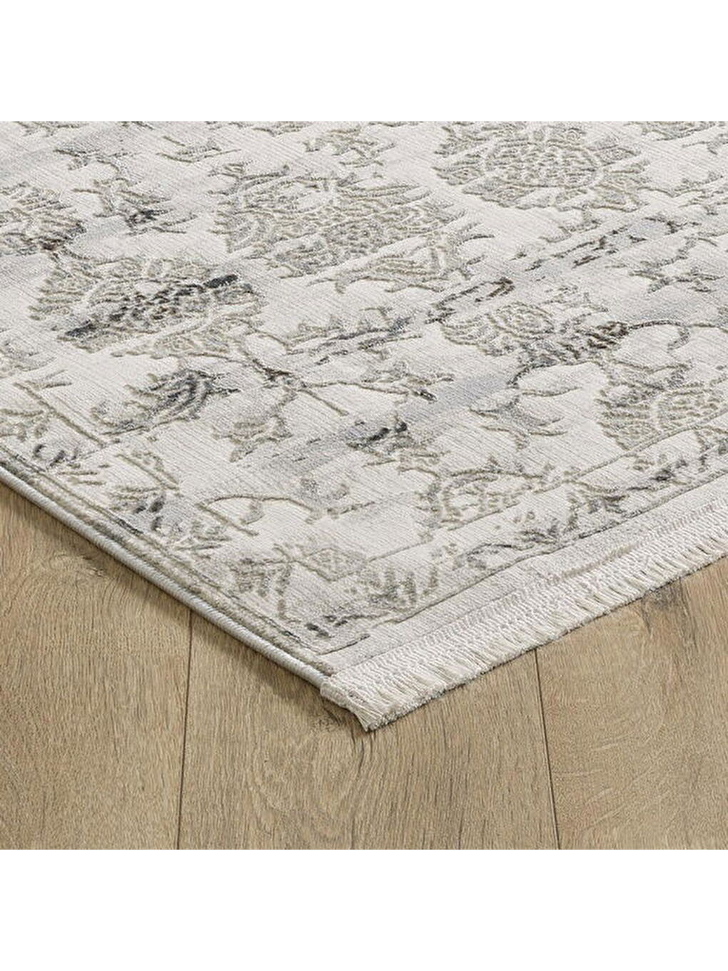 London Soft Tozumaz Antialerjik Halı - Gri - 160x230 cm-2