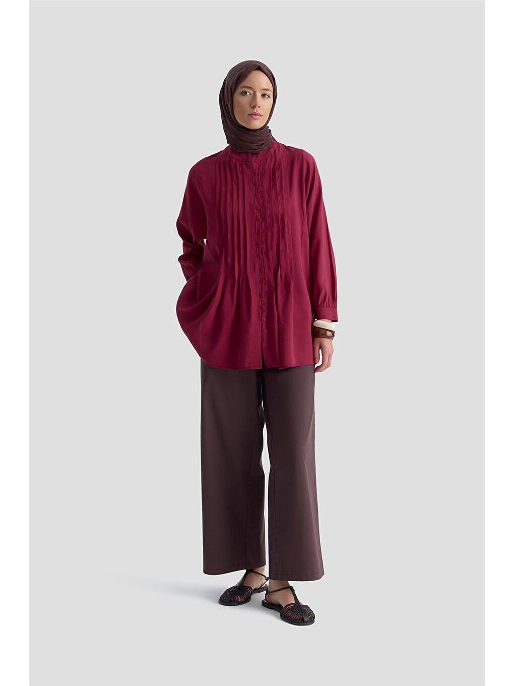 Tunik 25Yd9169 Bordo-1