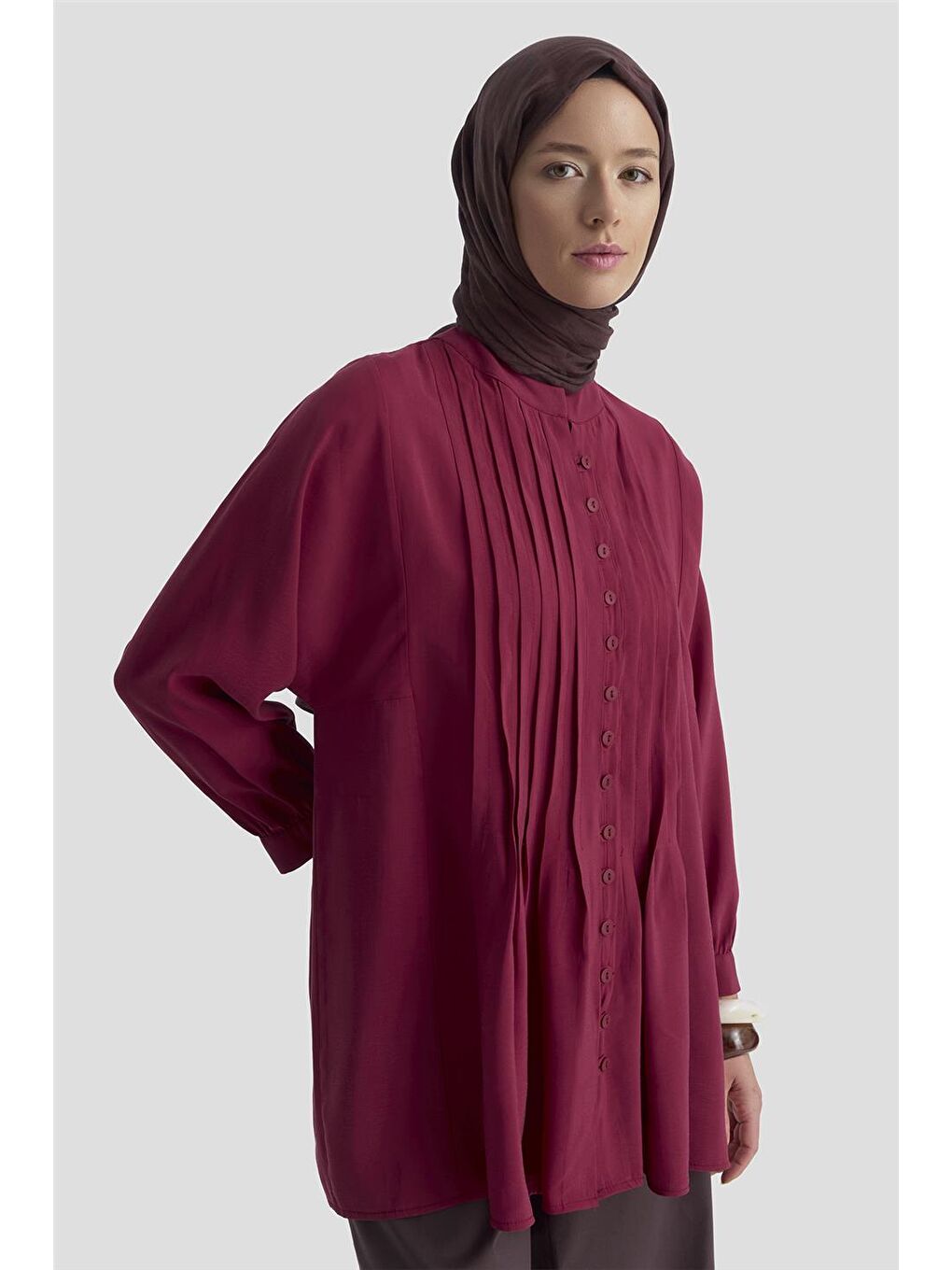 Tunik 25Yd9169 Bordo-2